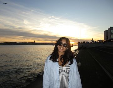 prague study abroad CIEE sunset