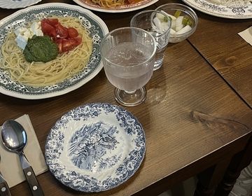 a picture with three plates each with different types of pasta
