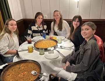 madrid study abroad CIEE paella