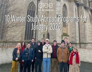 winter study abroad CIEE
