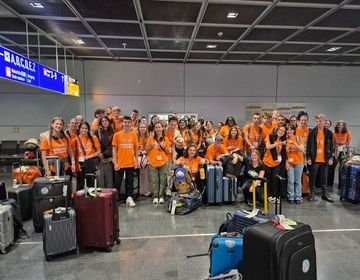 Partnership International Arrival at Frankfurt