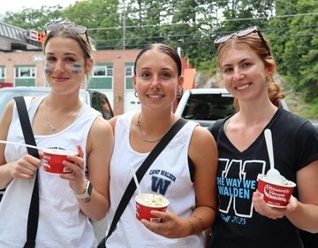 ice cream, camp, camp counselor, summer