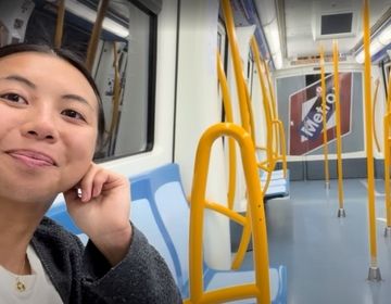 Marissa on metro