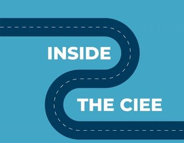 Roadmap illustration of CIEE BridgeUSA Summer Work Travel hiring timeline