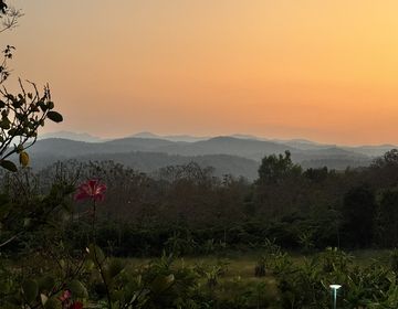 View of the mountains