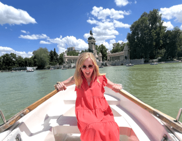 Rowboat in Retiro Park