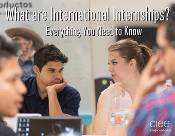 ciee study abroad internship