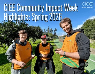 CIEE Community Impact Week Highlights: Spring 2026