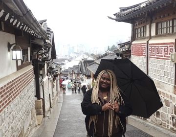 First trip to Hanok Village with CIEE Culture and Cuisine Class 