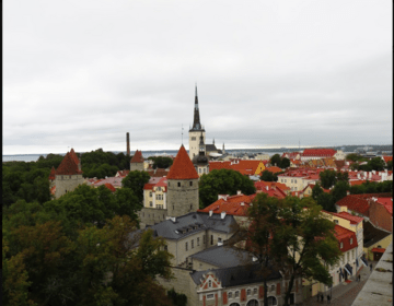 View of Old Town from look out point