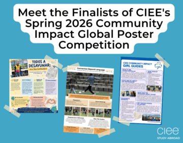 Meet the Finalists of CIEE's Spring 2026 Community Impact Global Poster Competition