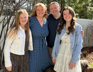 The Labrie family from Washington state