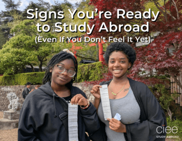 Signs You’re Ready to Study Abroad