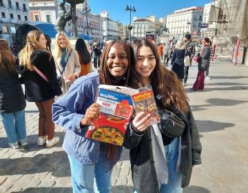 Madrid city tour girls books