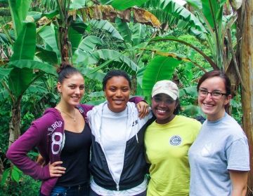 santiago dr girls in forest