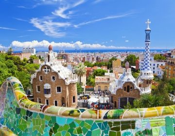 famous overlook in barcelona spain