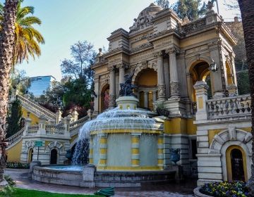 historic building downtown chile