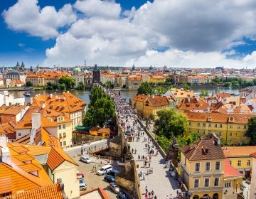 view of downtown czech republic