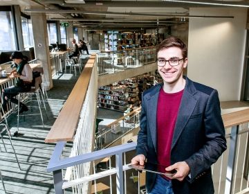 tallinn student in library