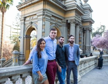 santiago ch student interns group