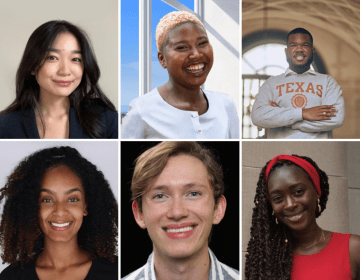 Grid image of the headshots of all six CIEE Professional Development Trainees