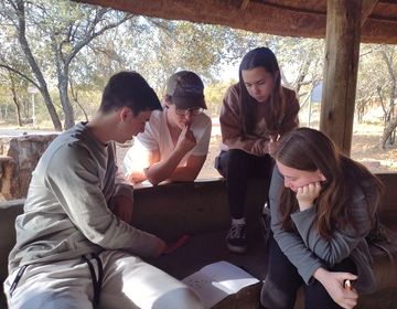 Africa_Botswana_Gaborone_students at Mokolodi Nature Reserve