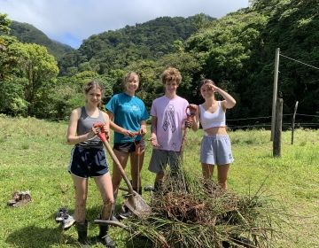 students in Monteverde, Costa Rica