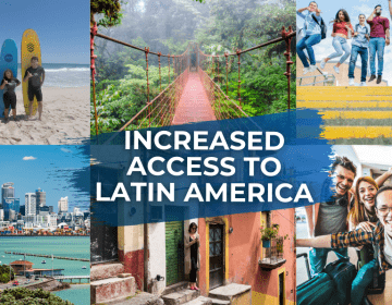 Increased Access to Latin America