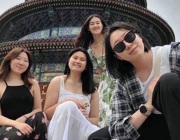 study abroad students beijing forbidden city