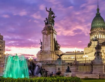 congreso square abroad buenos aires