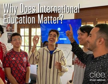 why does international education matter study abroad