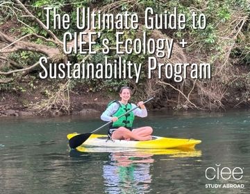 ciee ecology sustainability programs