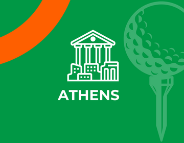 athens golf tee