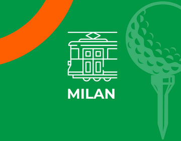 milan golf tee