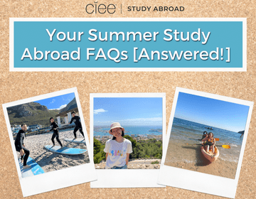 summer study abroad CIEE