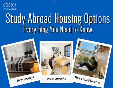 ciee study abroad housing