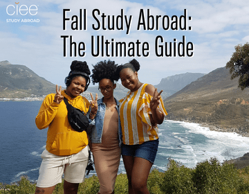 fall ciee study abroad