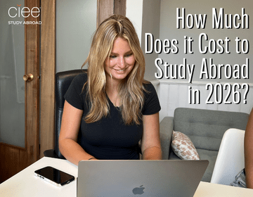 cost study abroad ciee