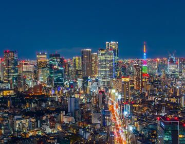 Tokyo at night