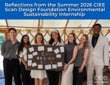 Reflections from the Summer 2026 CIEE Scan Design Foundation Environmental Sustainability Internship