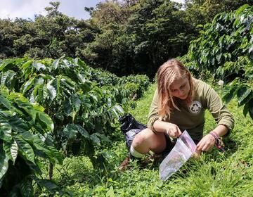 monteverde-female-tec-student-collecting-samples
