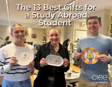 ciee study abroad gifts