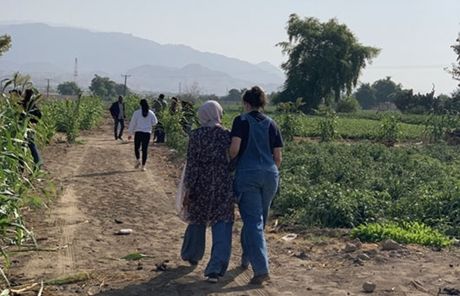 amman jordan language buddy program walk