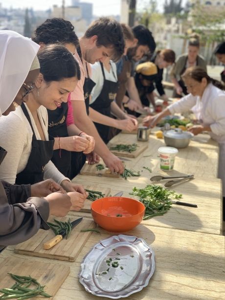 Cooking class in Jordan