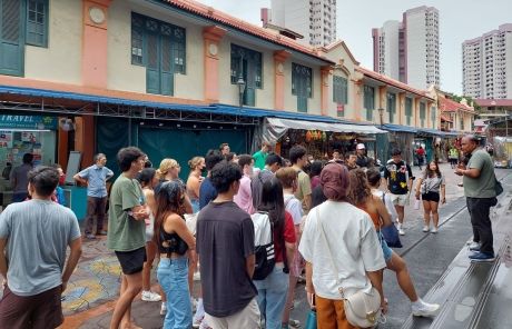 singapore student tour around city