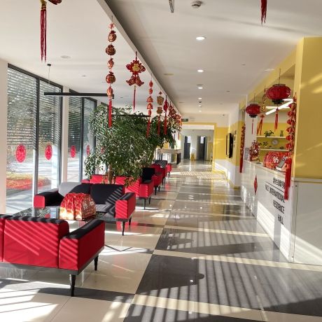 shanghai center ciee lobby area