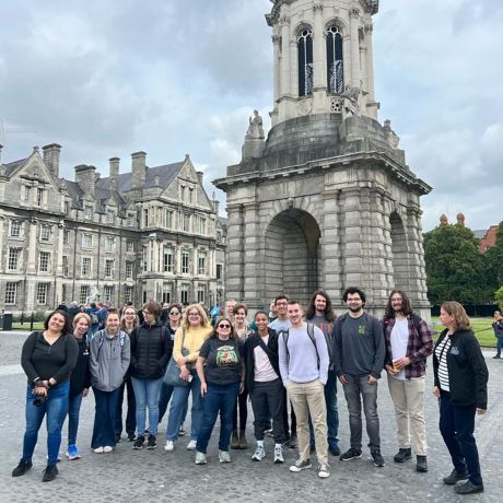 dublin study abroad castle visit