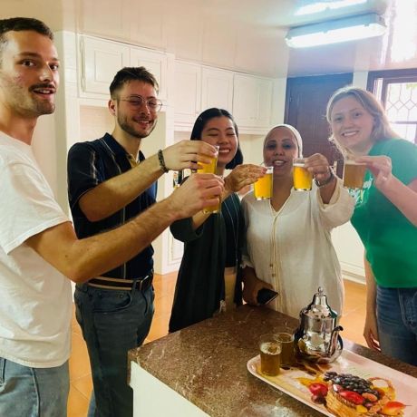 host family tea cheers rabat