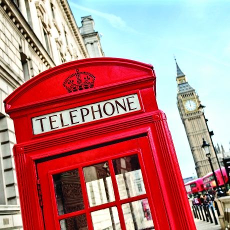 London phone booth Big Ben
