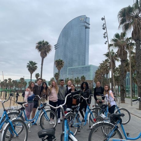 barcelona biking trip abroad